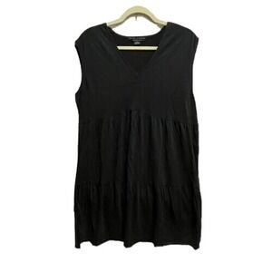 Social Standard One and Only Tee Dress Black M